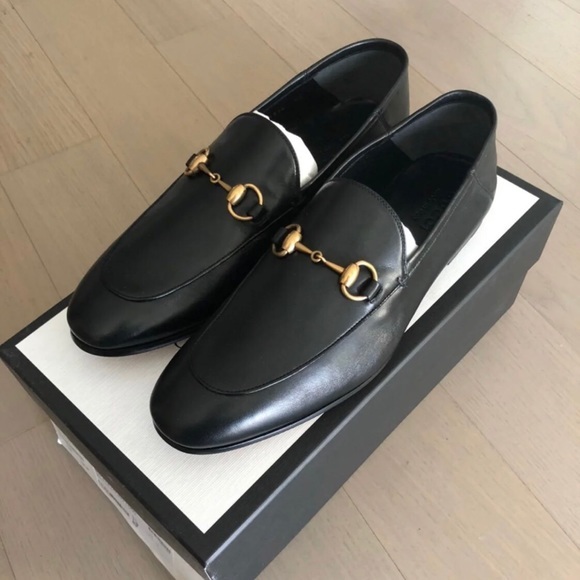 Black Leather Loafers